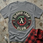 Closed Loop Club T Shirt - Sport Grey