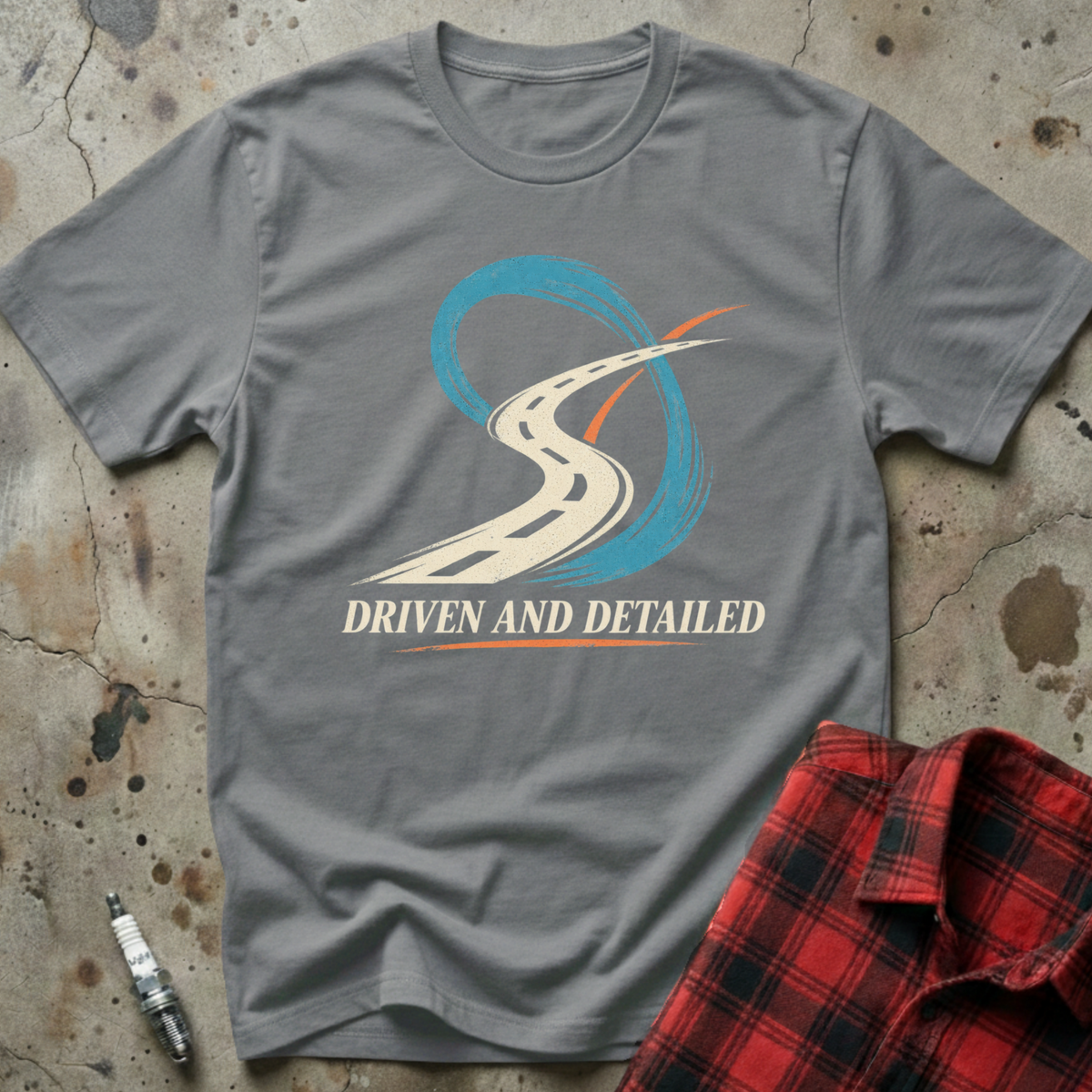 Driven And Detailed T-Shirt - Sport Grey