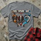 Fuel Spark Air T Shirt - Sport Grey