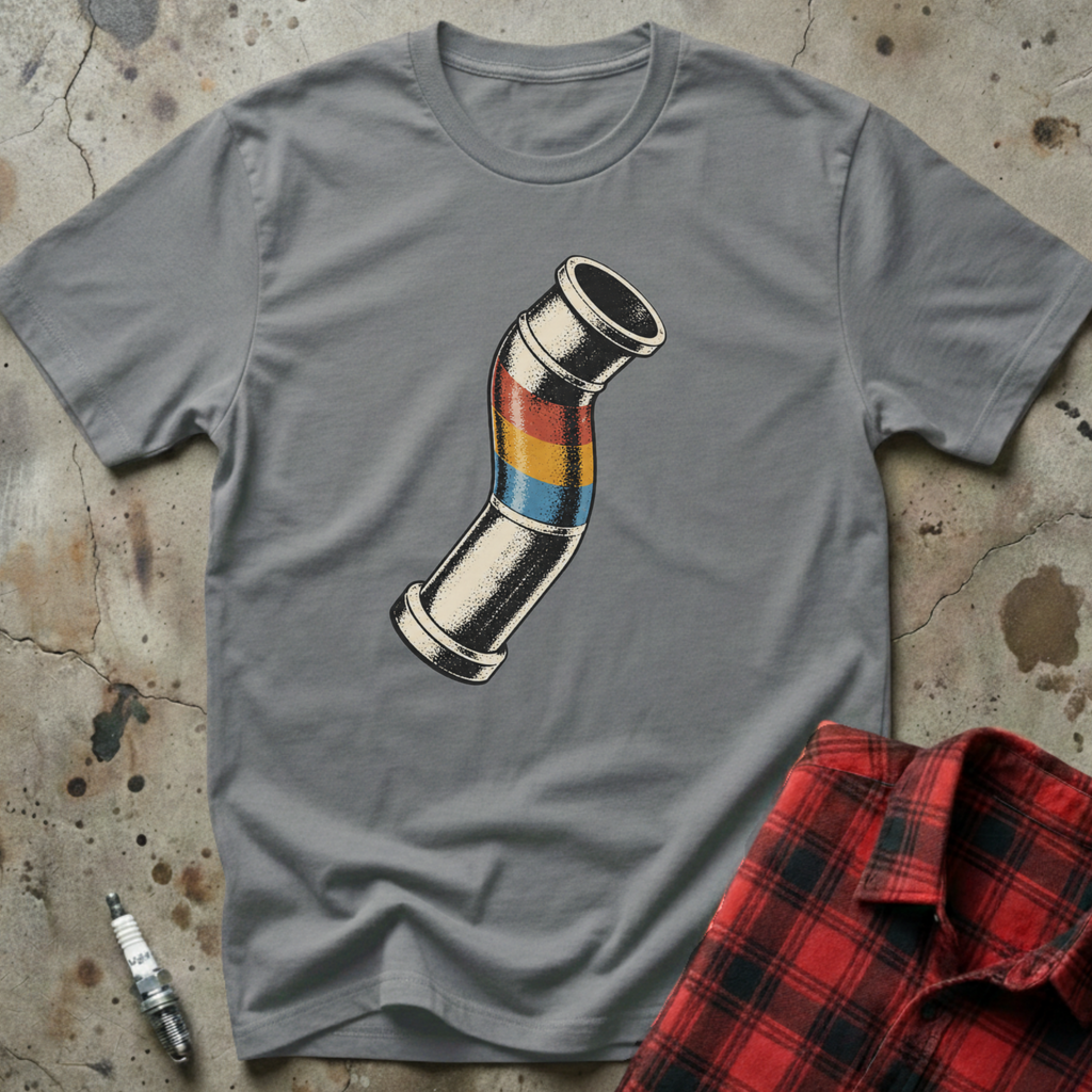 Bent Pipe T-Shirt - Sport Grey