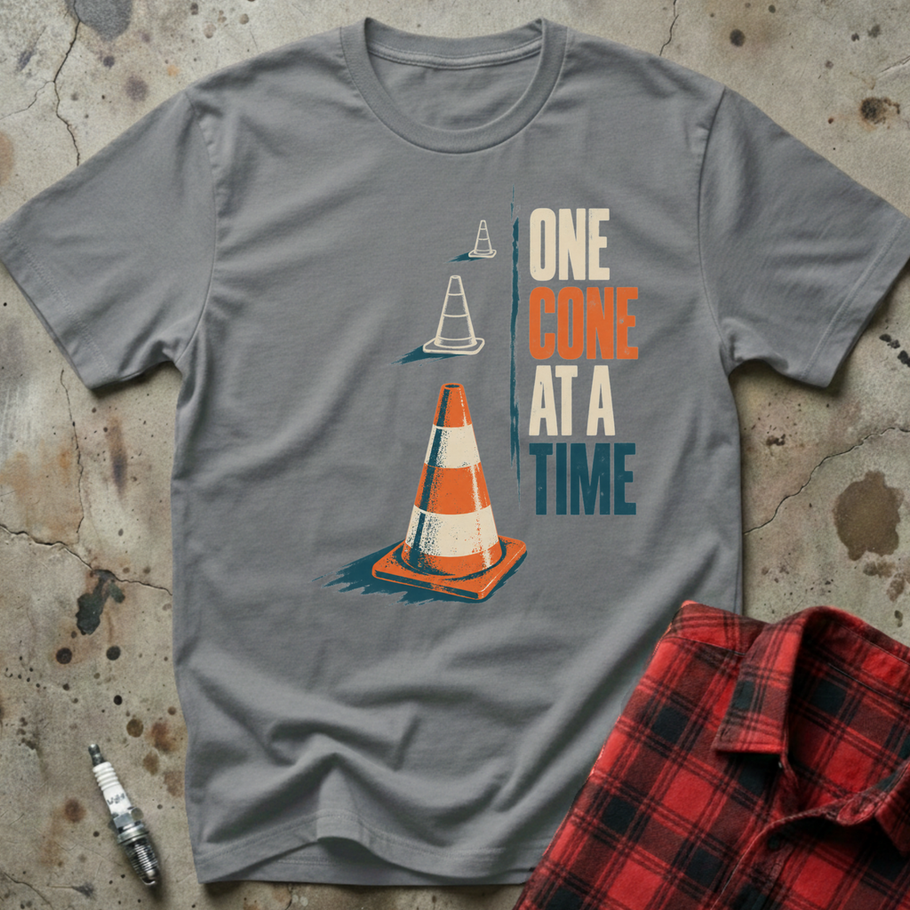 One Cone Time T-Shirt - Sport Grey