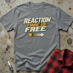 Reaction Time Free T-Shirt - Sport Grey