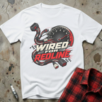 Wired For Redline T Shirt - White