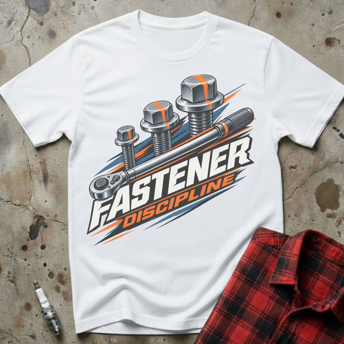 Fastener Discipline T-Shirt - White