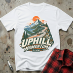 Uphill Momentum Club T-Shirt - White