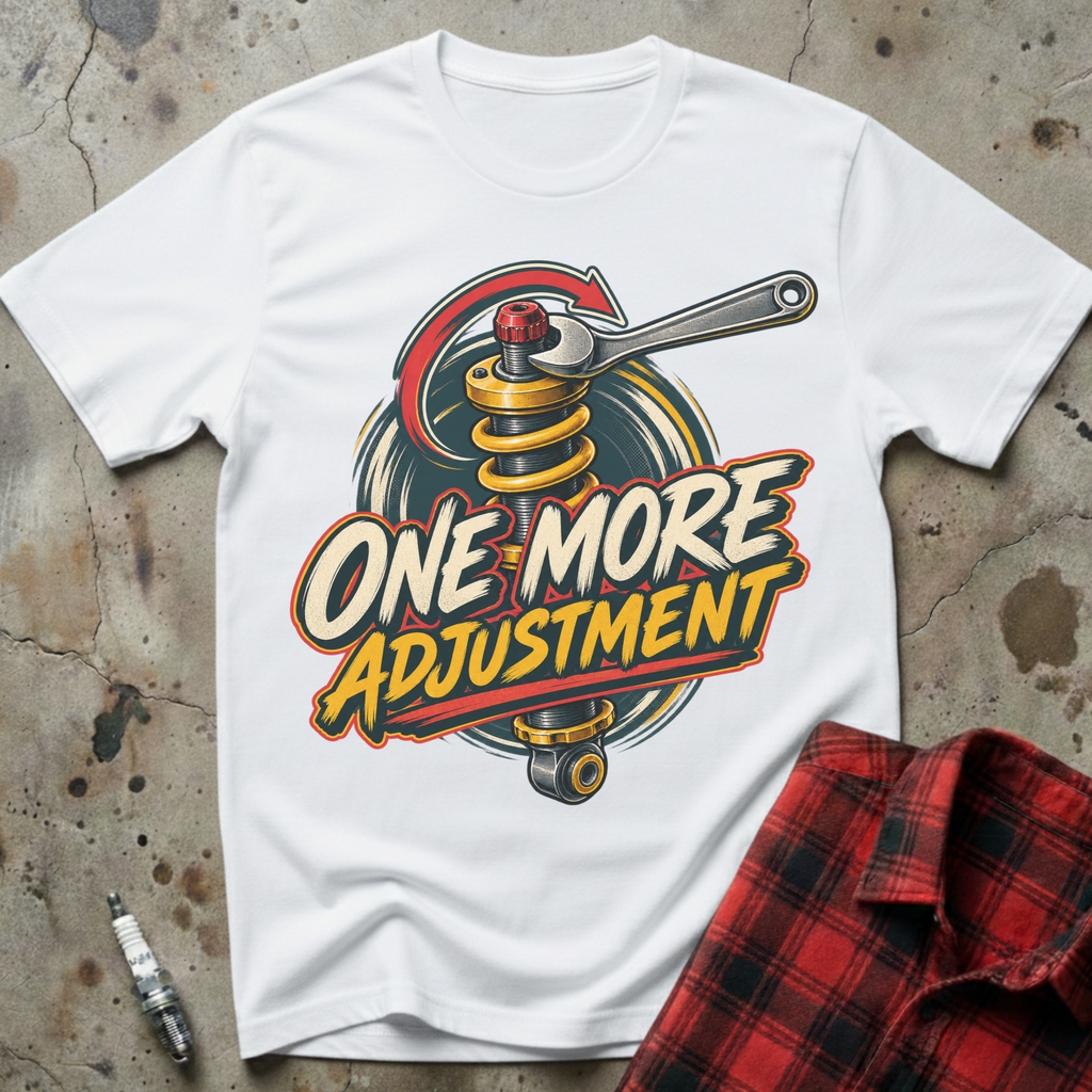One More Adjustment T-Shirt - White
