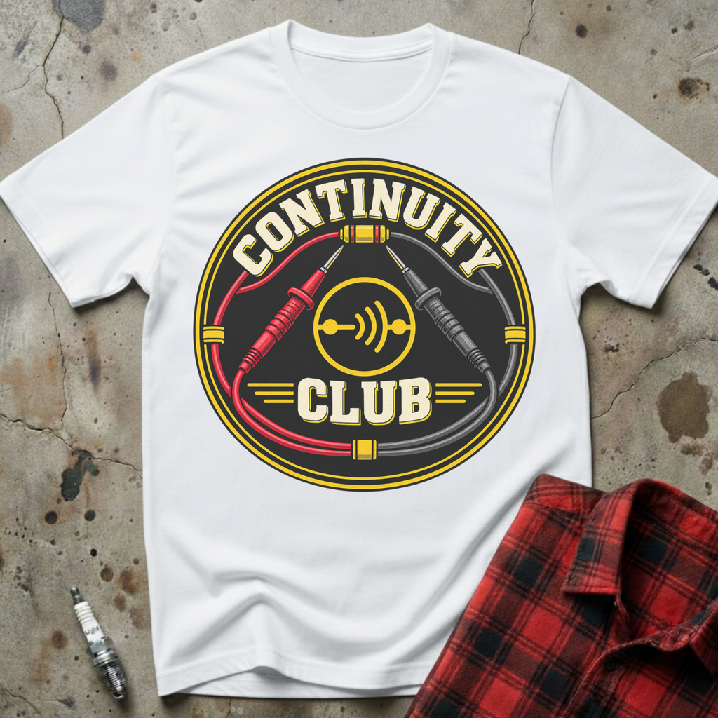 Continuity Club T Shirt - White