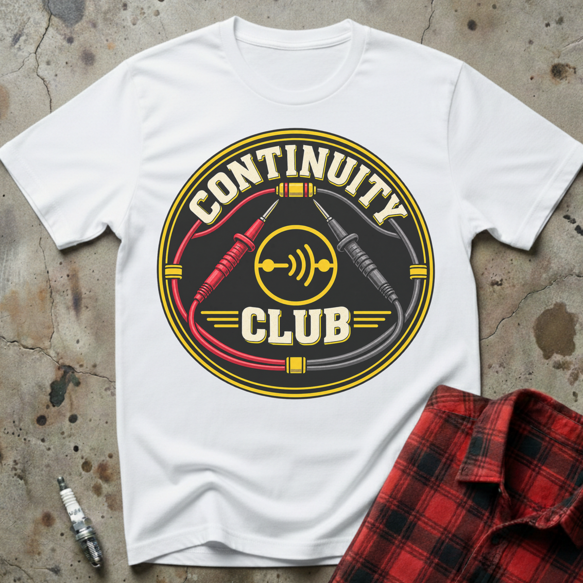 Continuity Club T Shirt - White