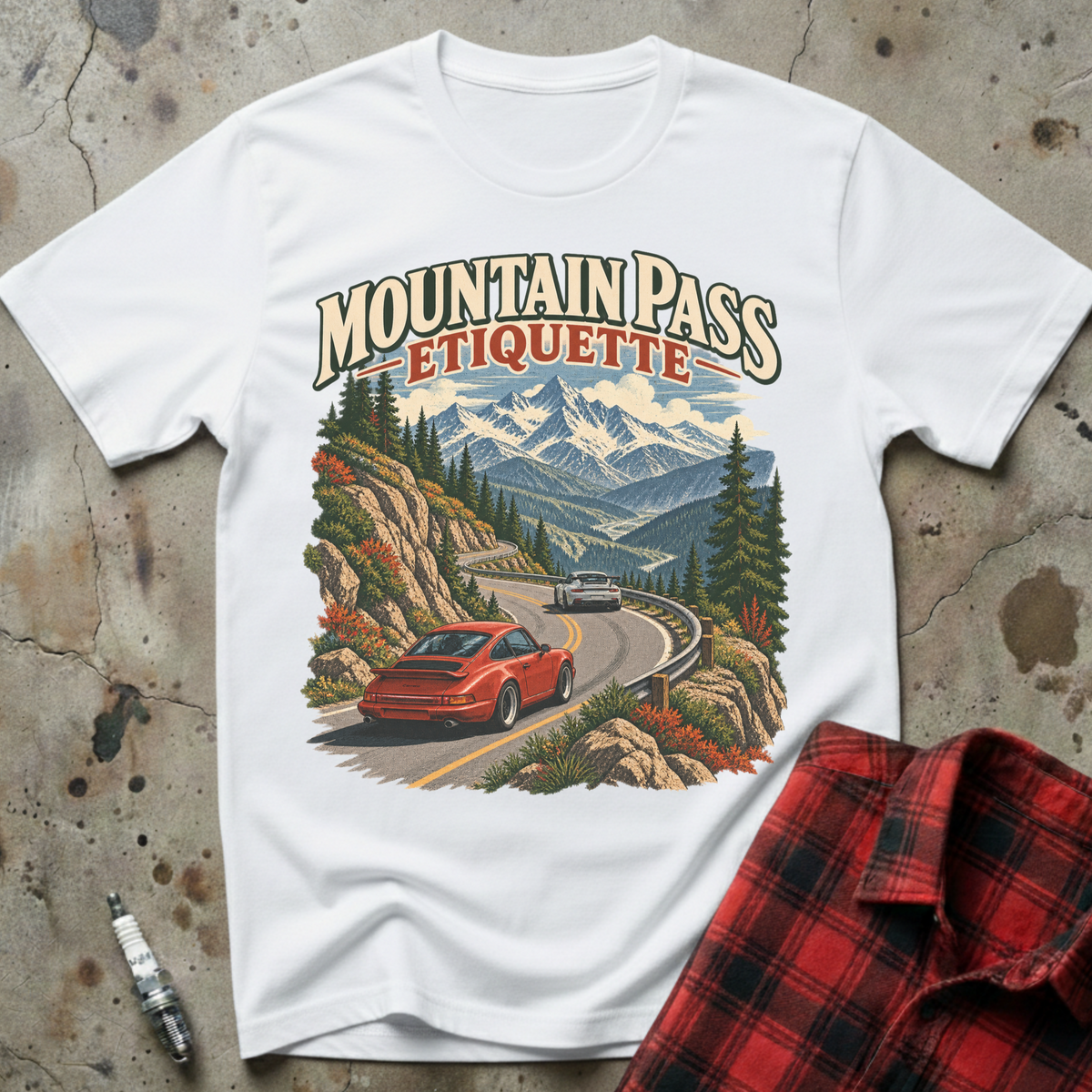 Mountain Pass Etiquette T-Shirt - White