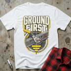 Ground First T Shirt - White