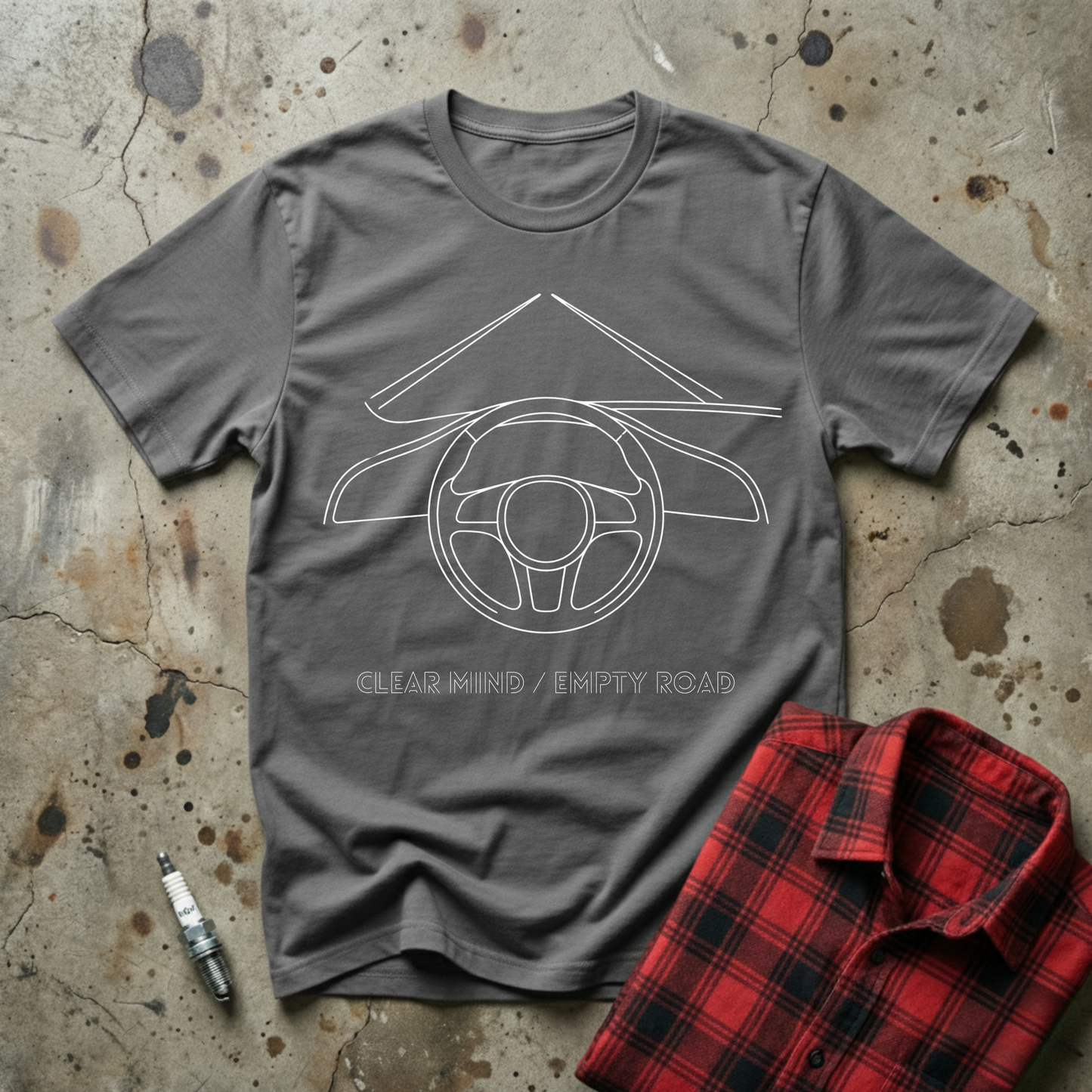 Clear Mind Empty Road T-shirt