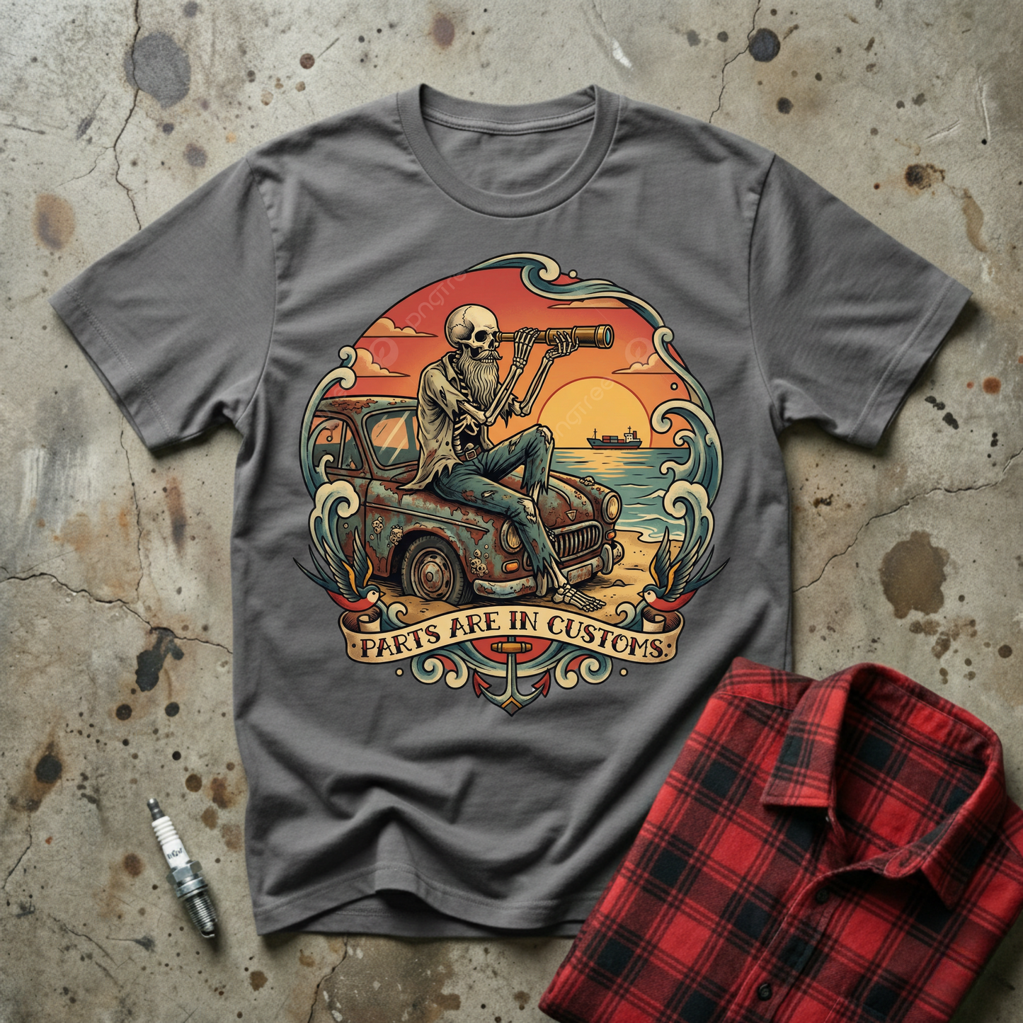 Parts Are In Customs T-shirt