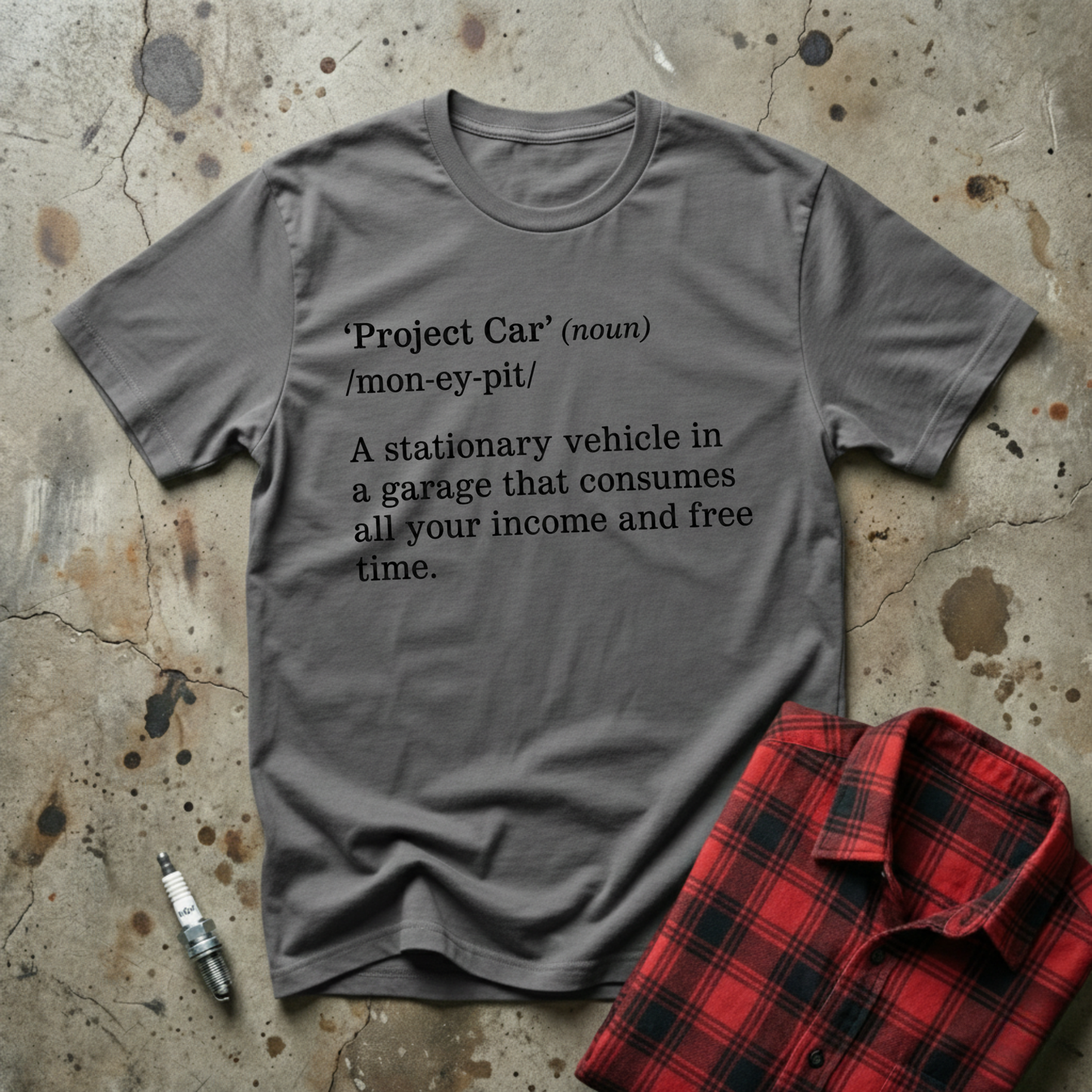 Project Car Noun T-shirt