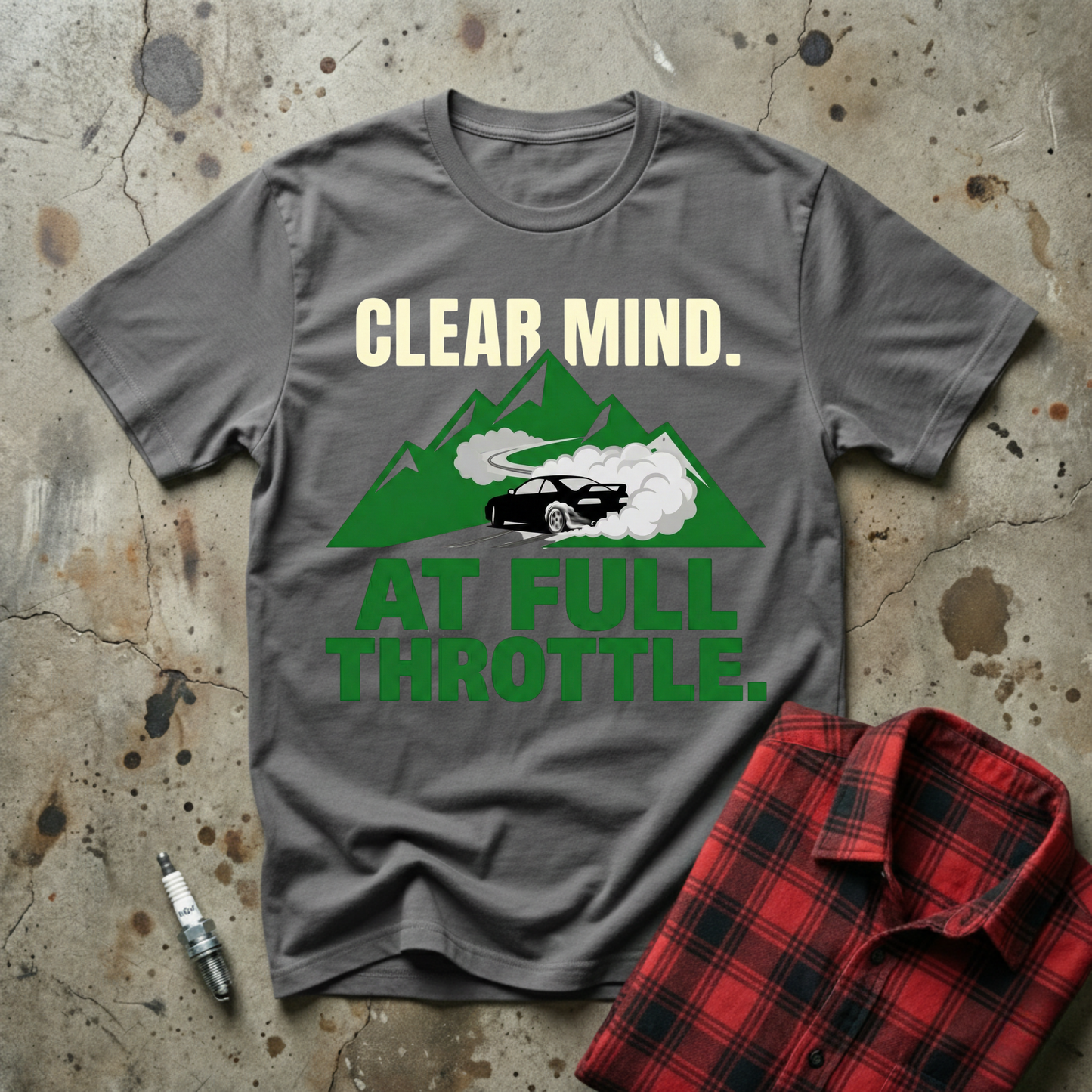 Clear Mind At Full Throttle T-shirt