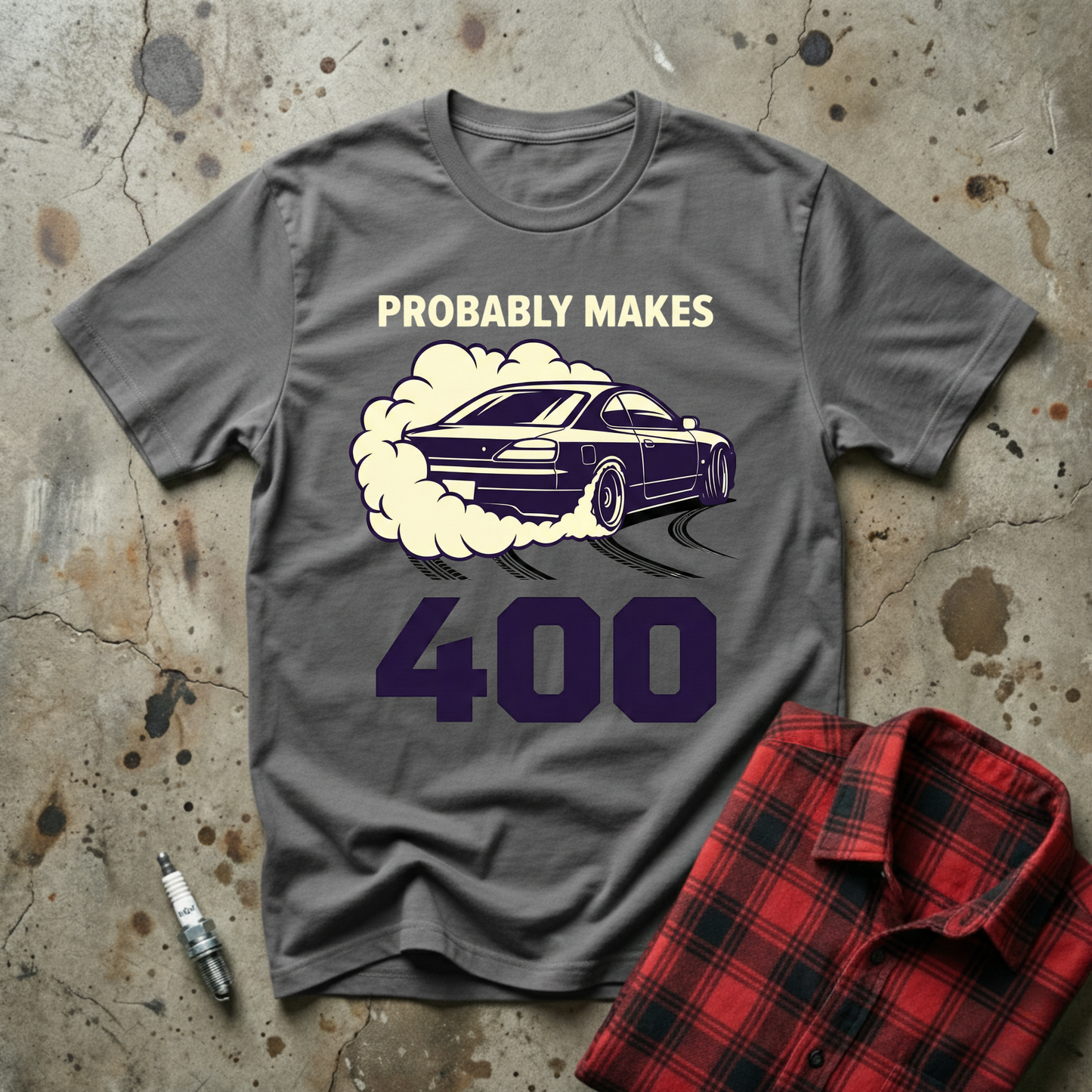 Probably 400.. T-shirt