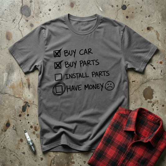 The Modding Checklist T-shirt