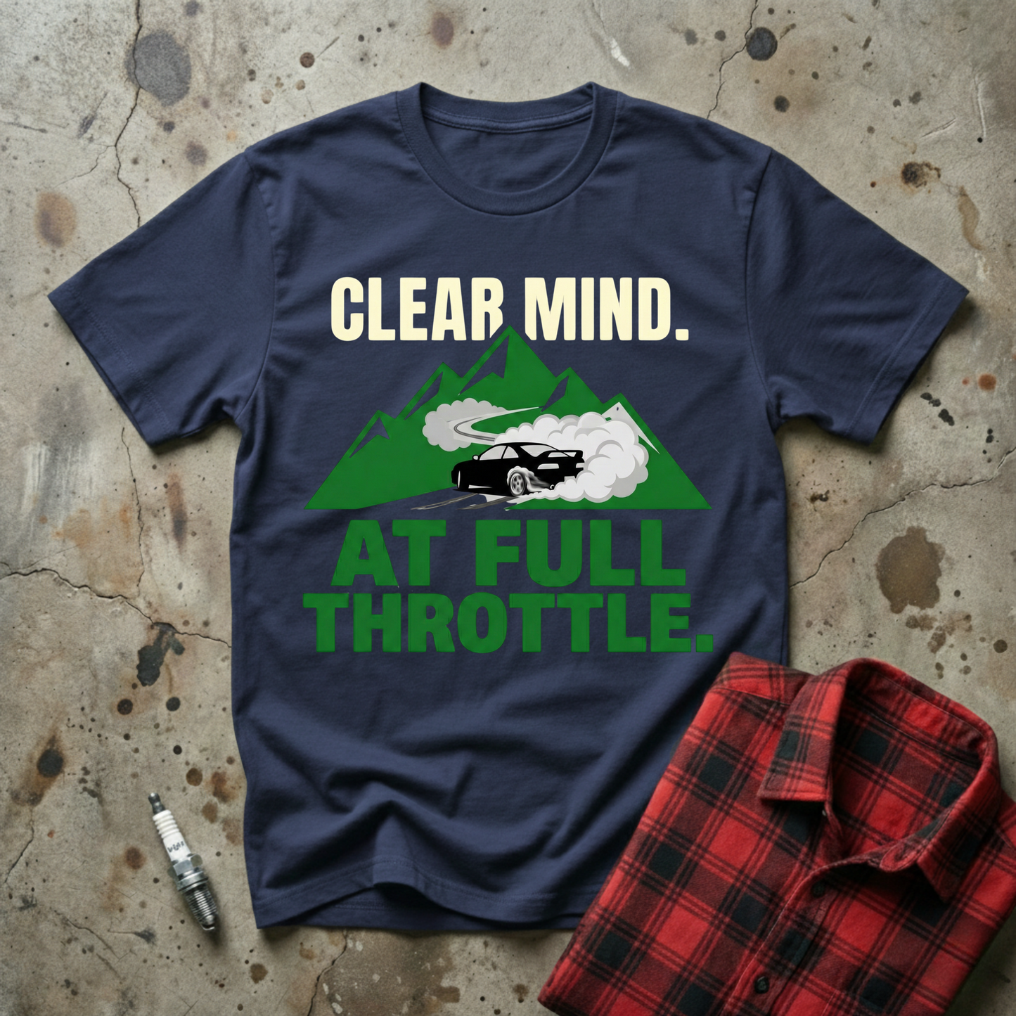 Clear Mind At Full Throttle T-shirt