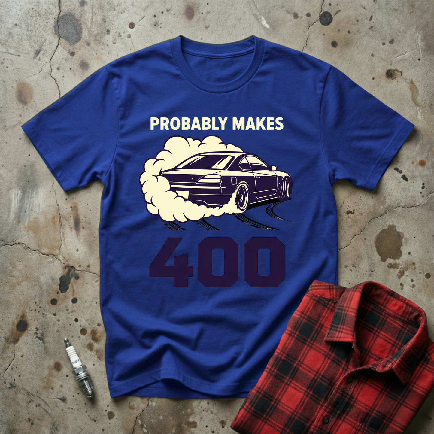 Probably 400.. T-shirt