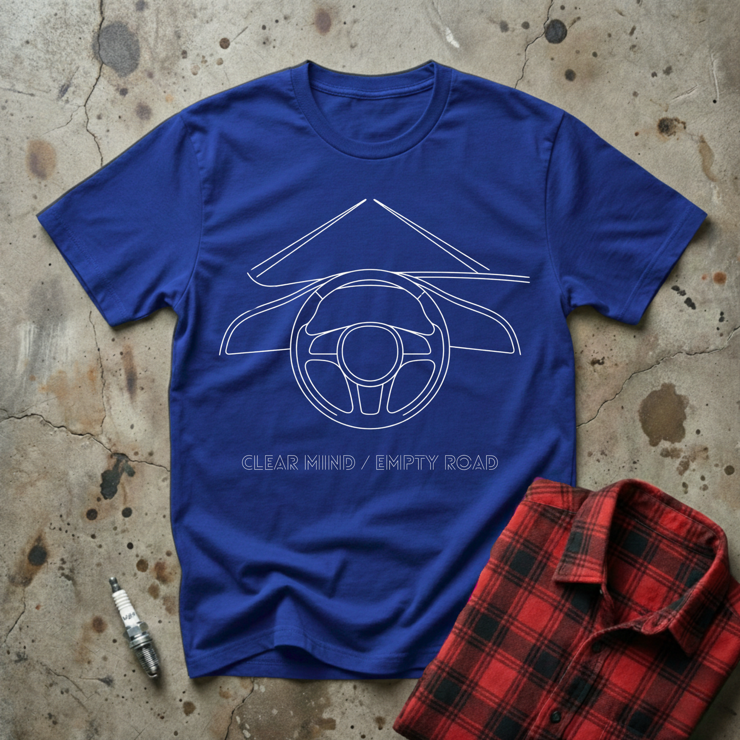 Clear Mind Empty Road T-shirt
