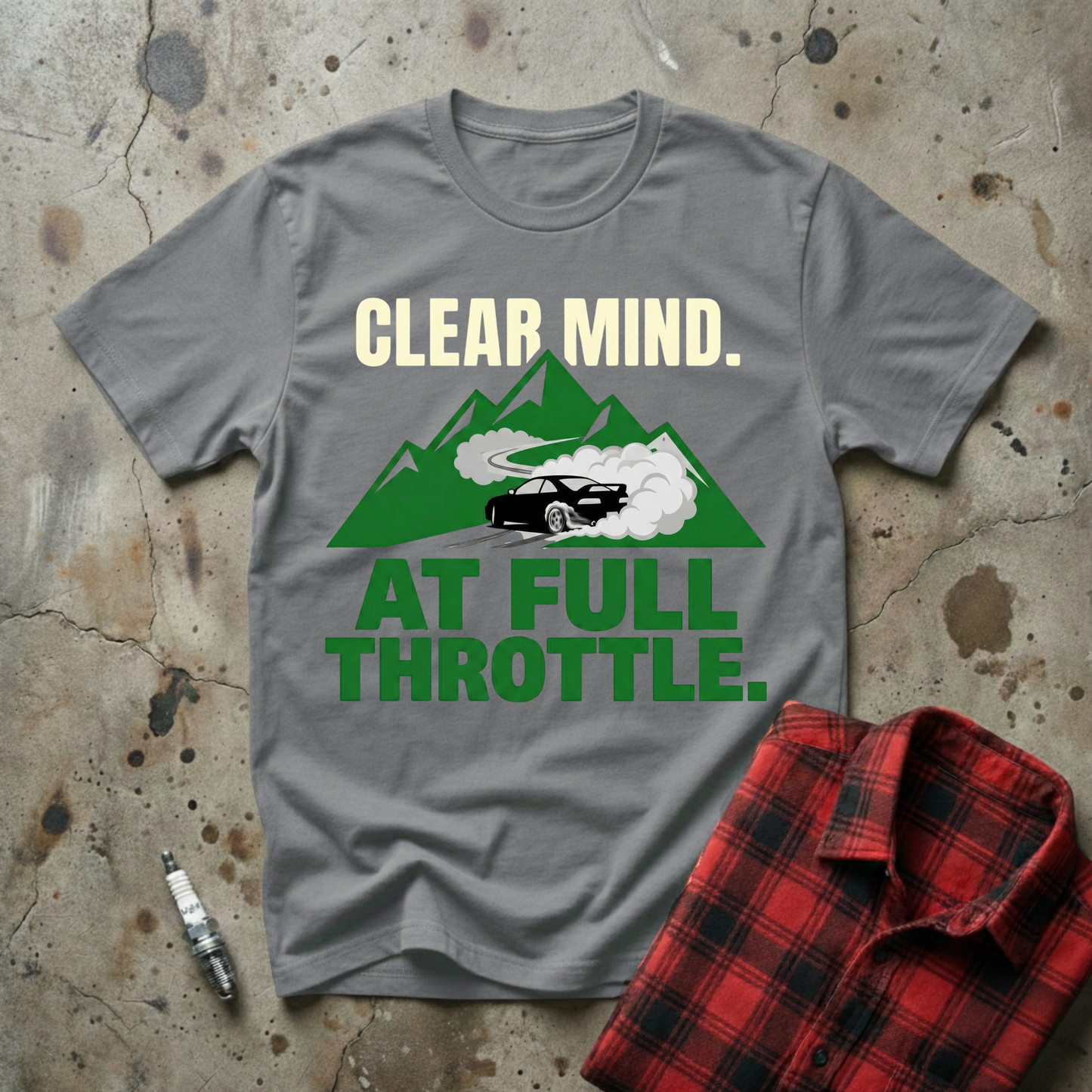 Clear Mind At Full Throttle T-shirt