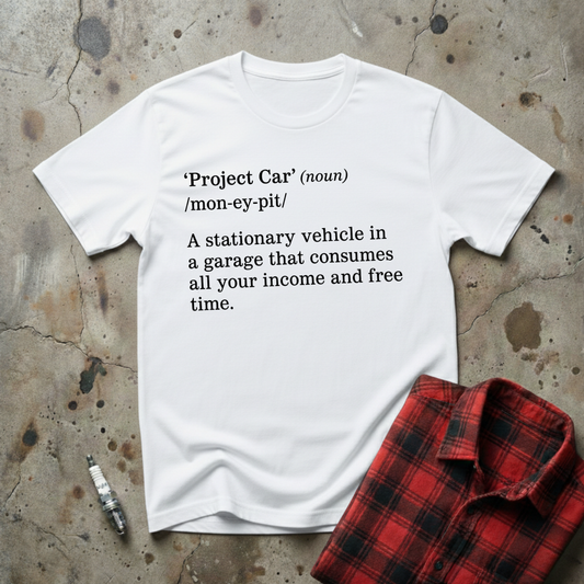 Project Car Noun T-shirt
