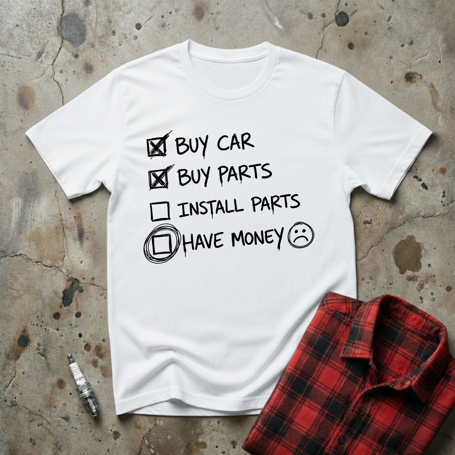 The Modding Checklist T-shirt