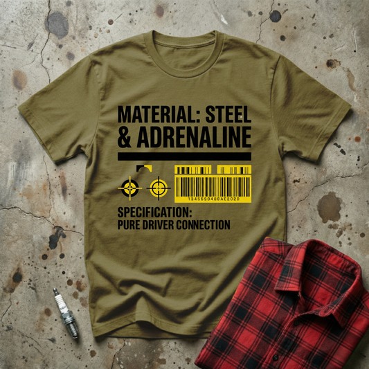Steel And Adrenaline T-shirt